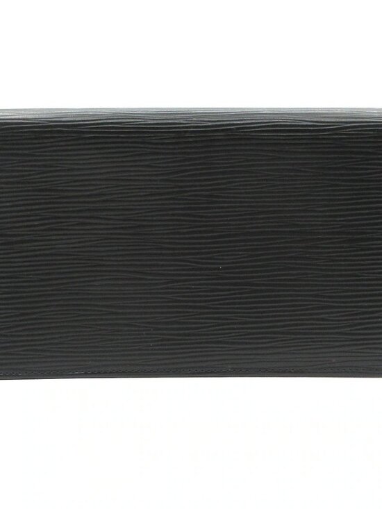 LOUIS VUITTON - Noir Epi VI0977 Other Style Wallet Leather (LV logo engraved) main image 4